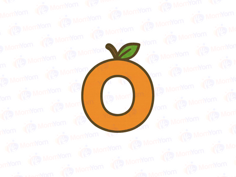 kids wordlist for letter O