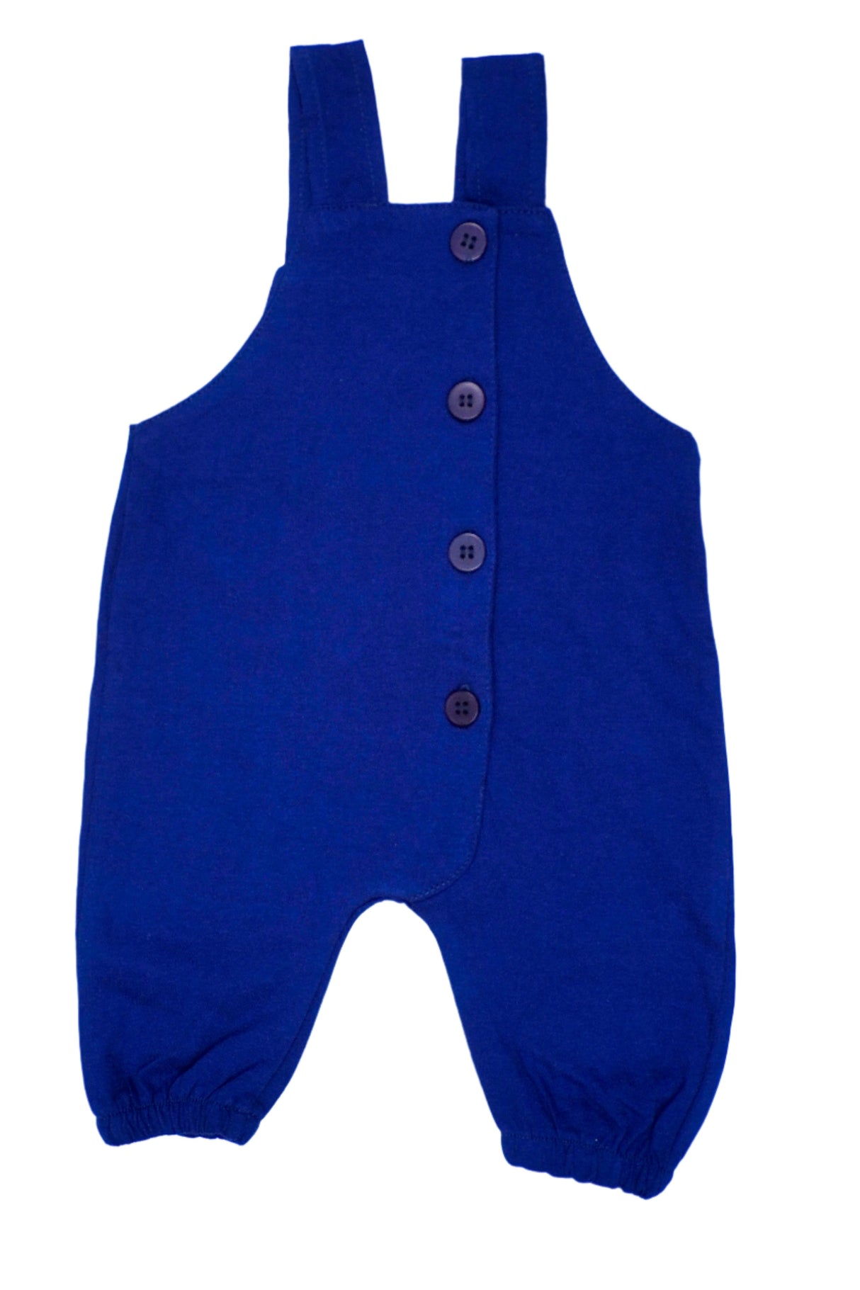 Just Smile Dungree Cross Button