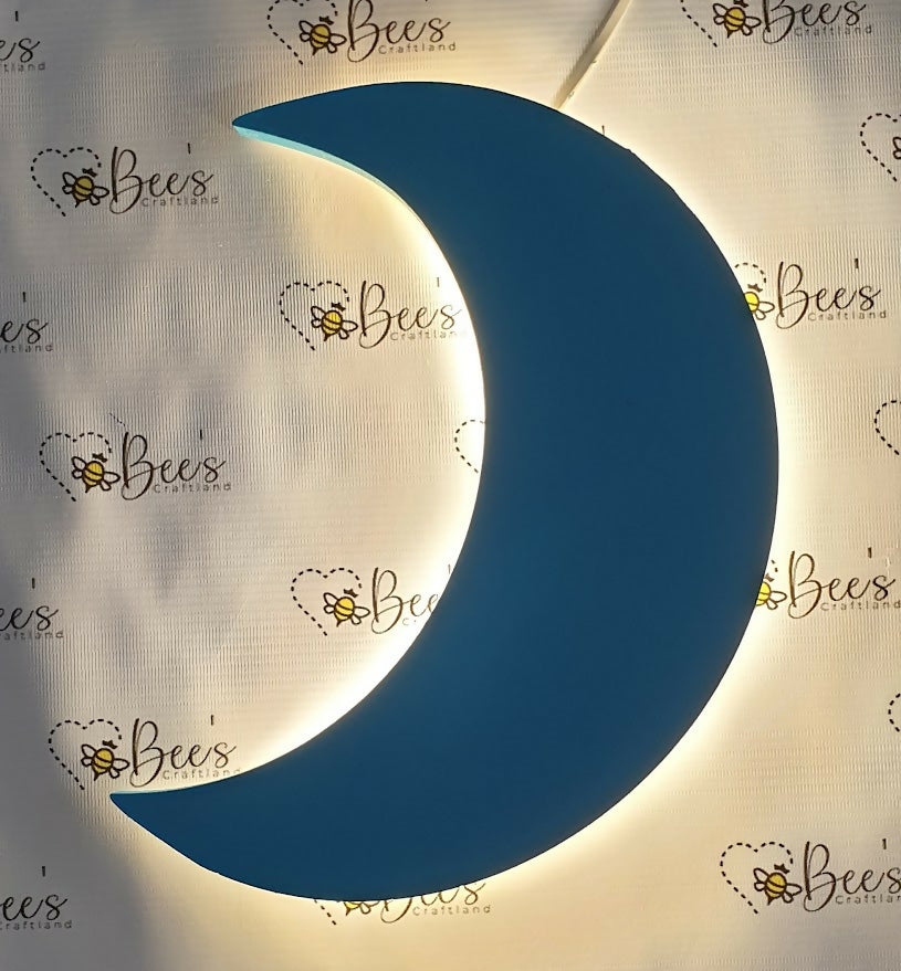 Moon lamp Pink And Blue