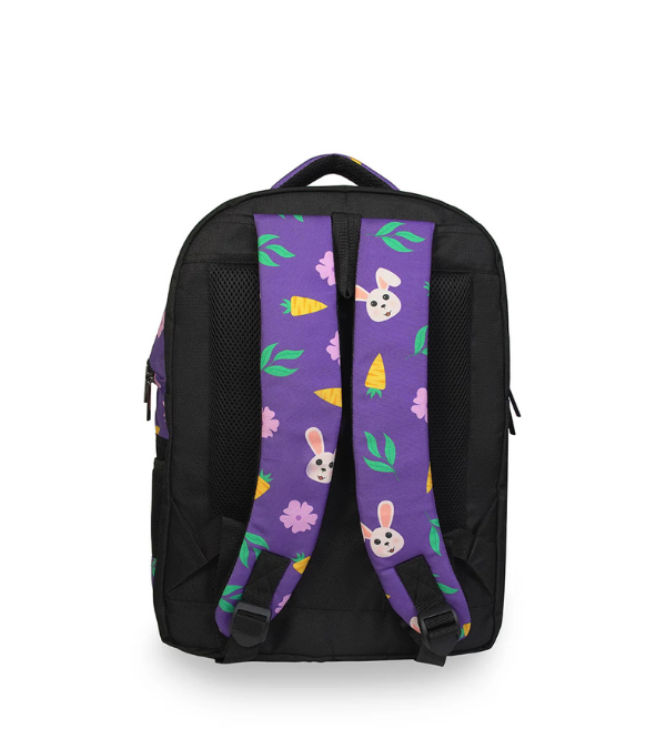 Bembel 16 Inch Bunny School Backpack – Premium Quality, Spacious & Comfortable for Kids | Laptop Compatible (100276)