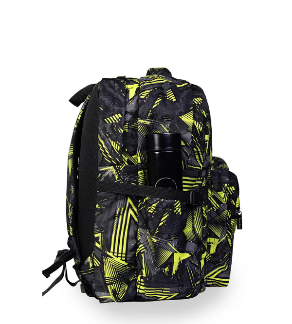 Bembel Abstract 2.0 Premium 18 Inch Polyester School Backpack for Boys & Girls β Spacious, Lightweight (100281)