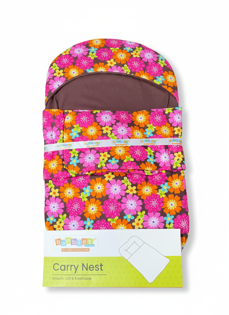 Carry Nest Fancy  Pink Flower