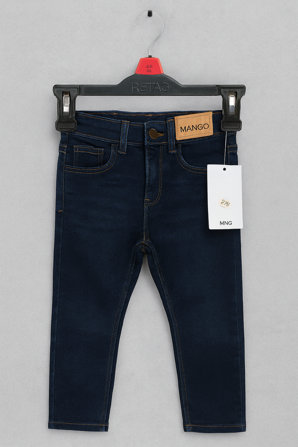 Kids Slim Fit Denim Jeans