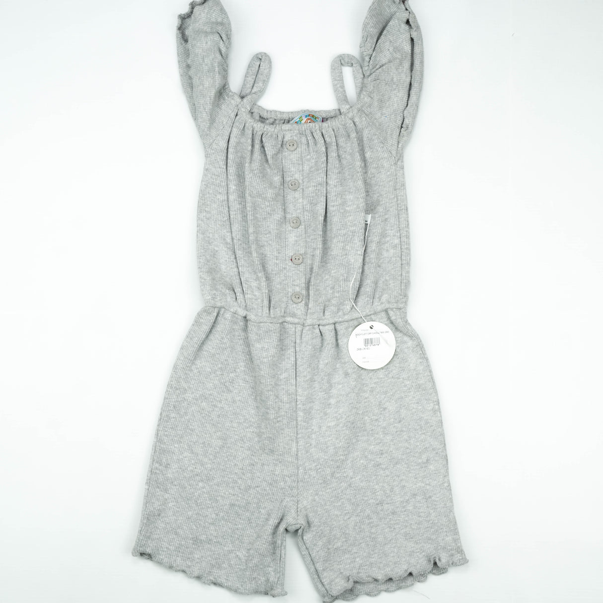 BODYSUIT OFF SHOULDER GREY