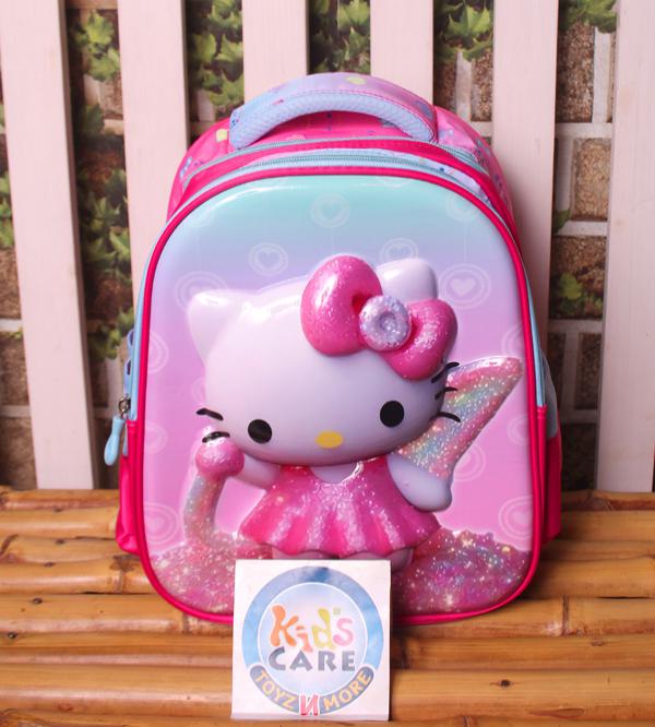 Hello Kitty 3D School Bag for KG Kids (2328)