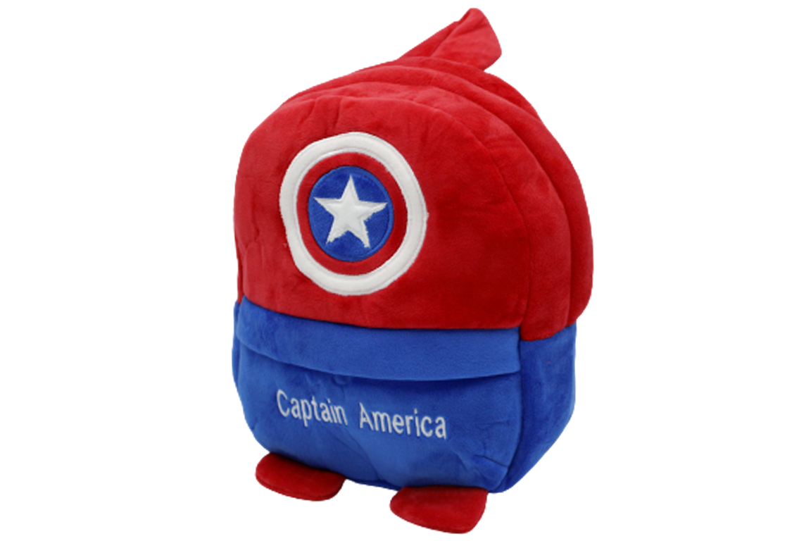 Captain America Stuffed Bag 9 Inches For Play Group (CBN695)
