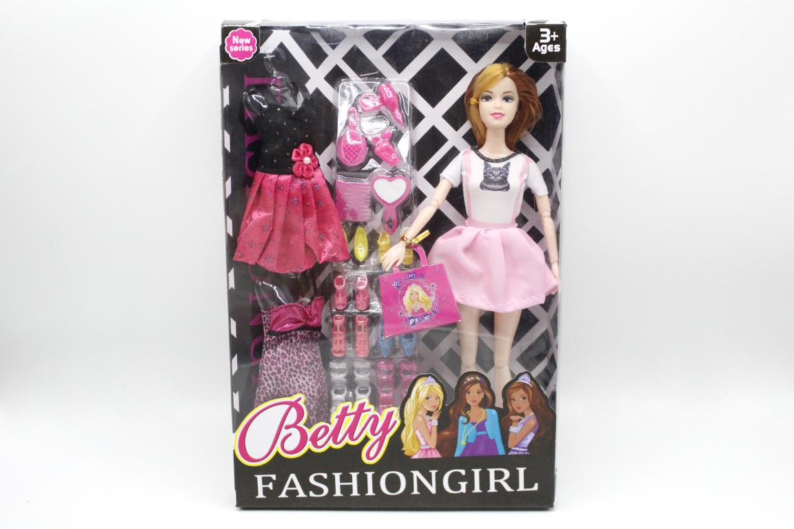 Betty Fashion Girl Beautiful Doll Set (KC4295)