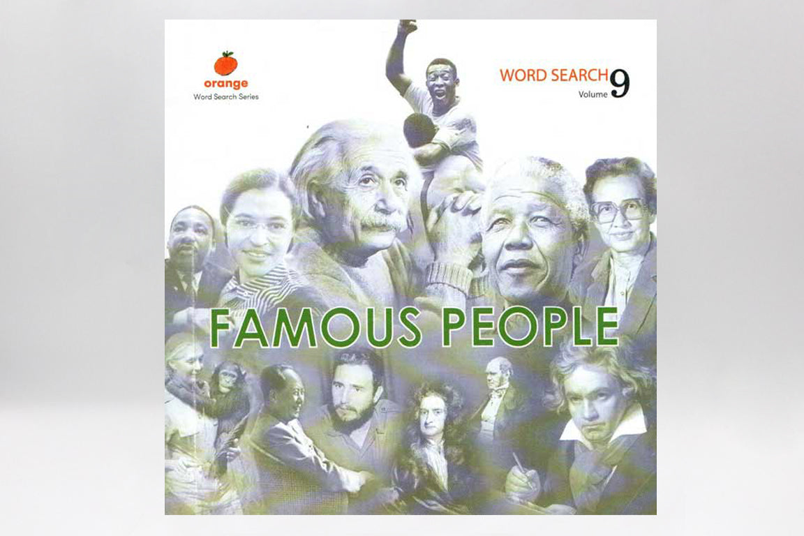 Word Search : Famous People Volume 9