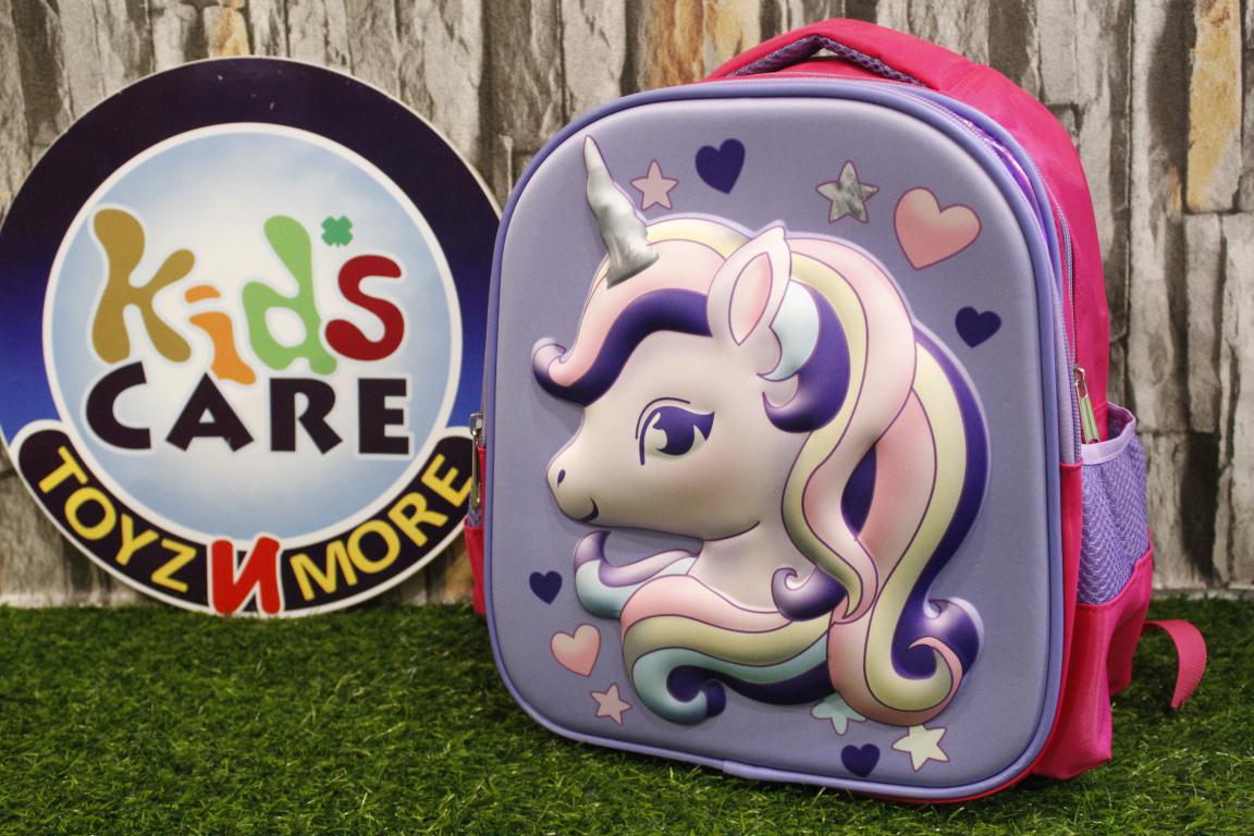 Unicorn Purple School Bag For KG-1 & KG-2 (13020)