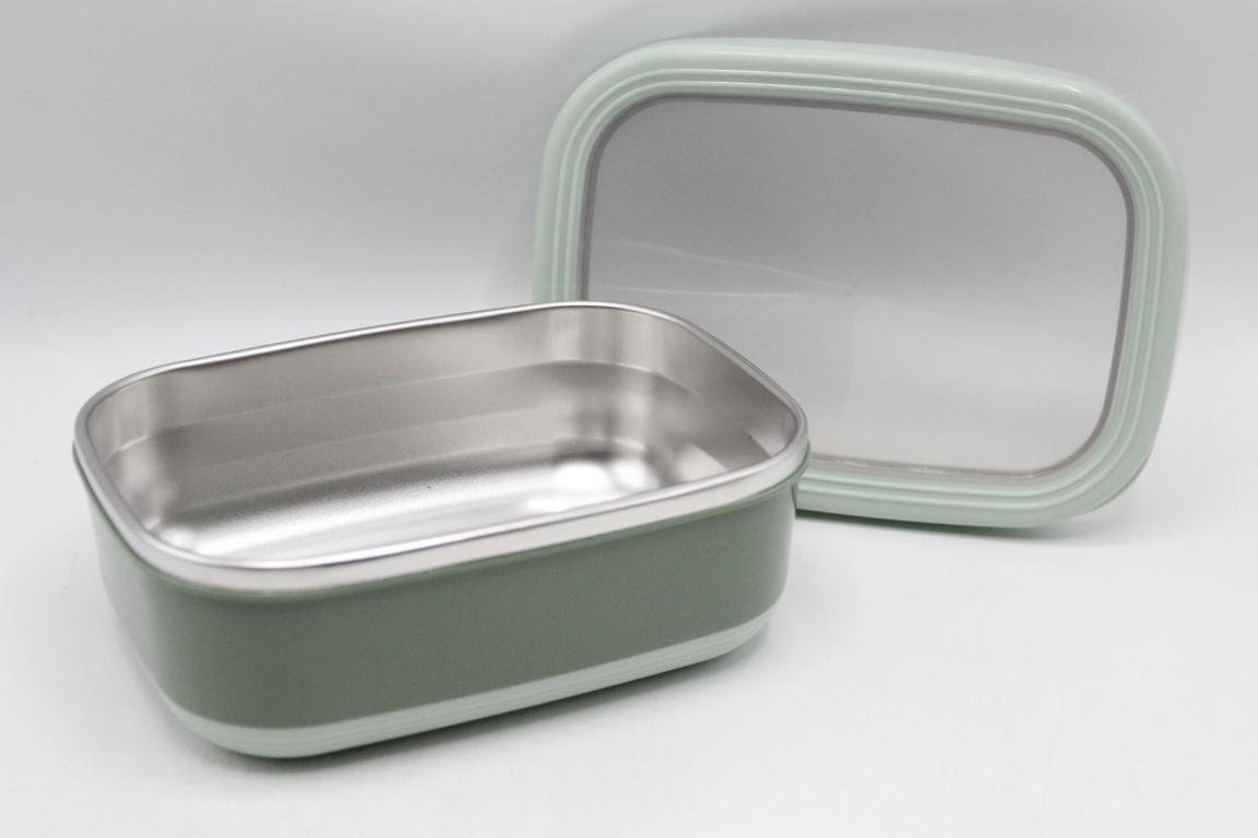 Tedemei Green Stainless Steel Lunch Box (6862)