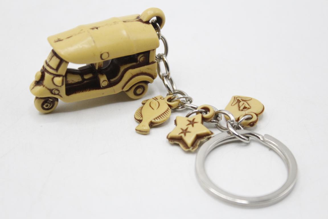 Auto Rickshaw / Bike Keychain / Bag Hanging