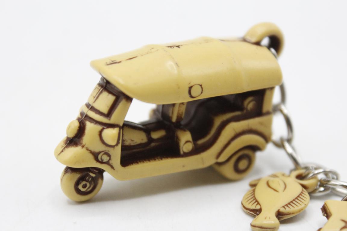 Auto Rickshaw / Bike Keychain / Bag Hanging