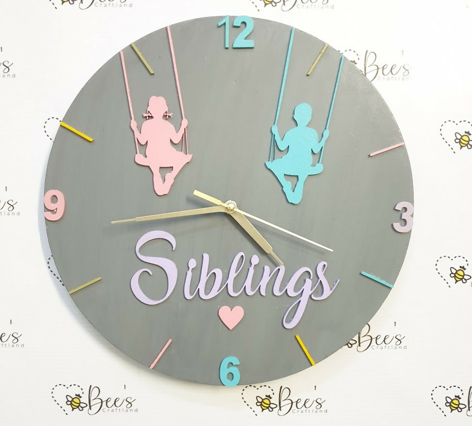 Siblings clock