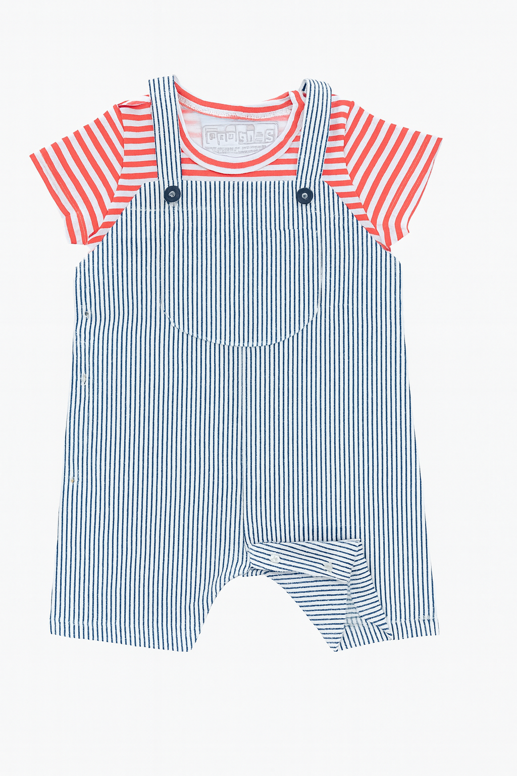 Romper Suit Set Grey Infant