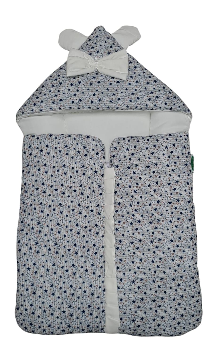 Cute Starry Night Carry Nest with Hood and Bow