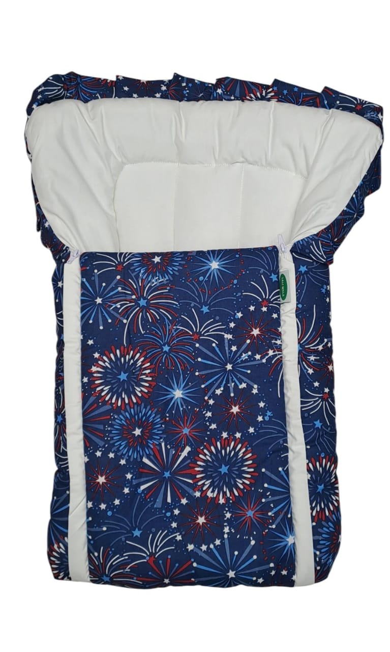 Baby Carry Nest Firework Print Design