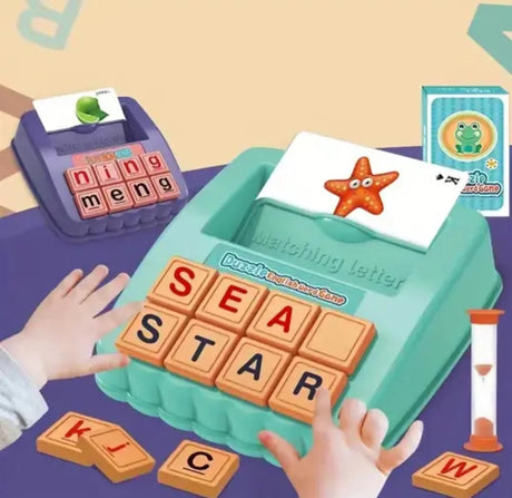 Matching Letter Word Building Game CAB1