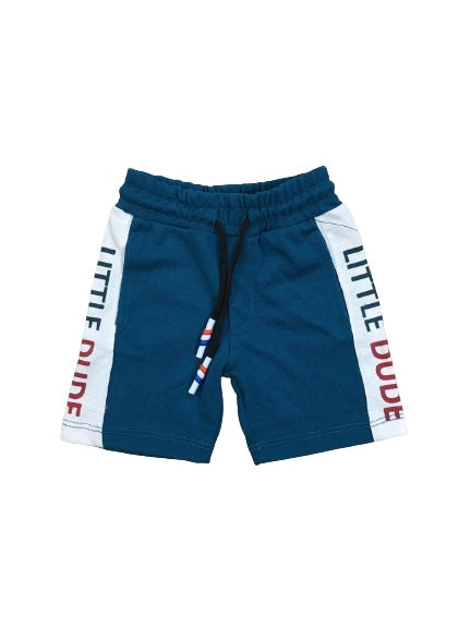 Light Blue Short with Side Panel Style for Boys