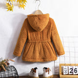 Warm Plush Hooded Jacket