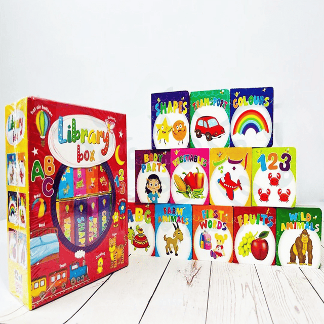 Baby Early Learning Library 12 Books Set - Baby Early Schooling