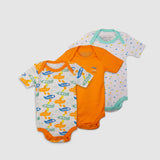 Airplane Printed Baby Bodysuit Set