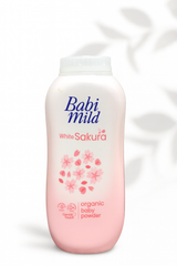 Babi Mild White Sakura Organic Baby Powder
