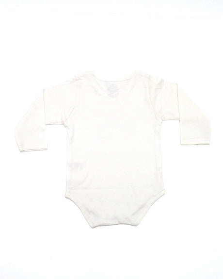 Generic Long Sleeve, Body Suit, White, Solid