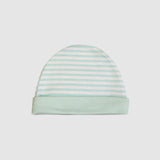 Baby Cap Striped Cotton Soft Comfortable Newborn Infant Clothing Accessory   Variation 1