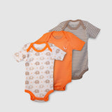 Elephant Safari Baby Bodysuit Set