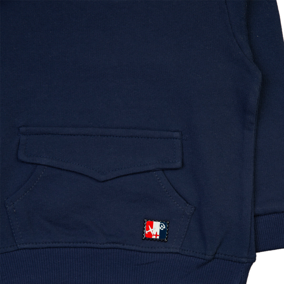 Navy Blue Baby Sweatshirt