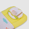 Yellow Baby Carry Nest with Safari Print