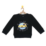Abbu lai motor car Sweatshirt in Black