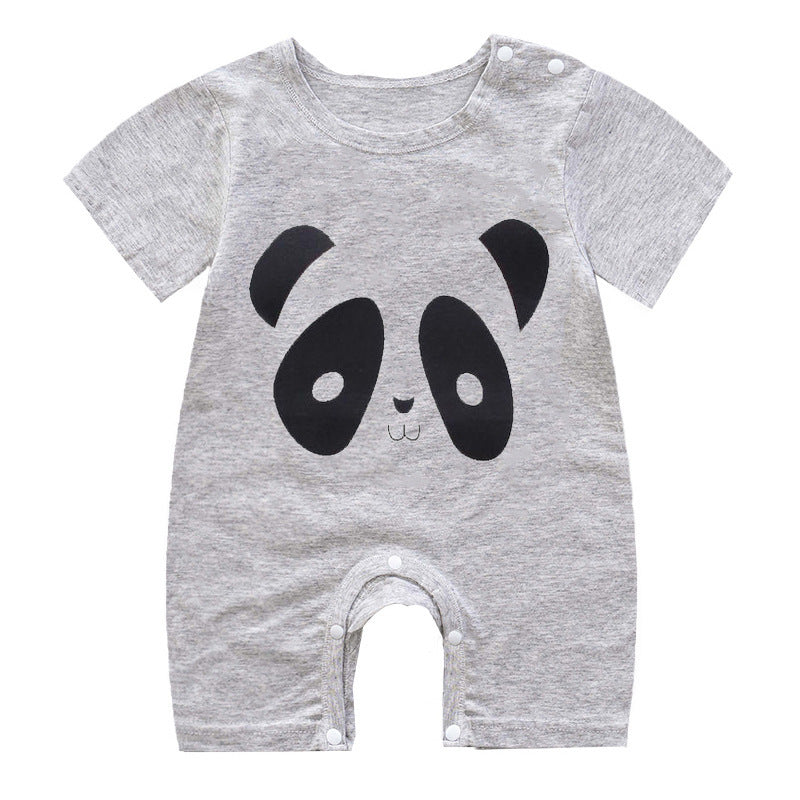 Grey Panda Summer Jumpsuit