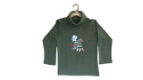 Winter-2024 - Ghousla Ghousla High Neck, Dark Green, 2X2 Rib