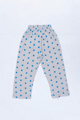 The Nest Basic Night Suit (Crew Neck) Polka Dot