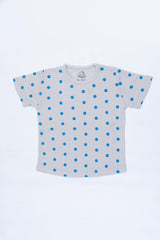 The Nest Basic Night Suit (Crew Neck) Polka Dot