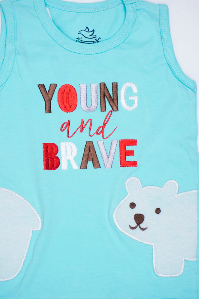 Adventure Begins Sleeveless Tee