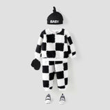 2pcs Baby Boy/Girl Casual Grid Long Sleeve Set - MomYom PK