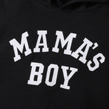 2pcs Baby Boy/Girl Letter Print Hooded Short - sleeve Top & Shorts Set - MomYom PK