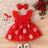 2PCS Baby Girl Sweet Polka Dot Mesh Dress with Headband - MomYom PK