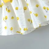 2pcs Cherry Print Bowknot Decor Sleeveless Baby Set - MomYom PK