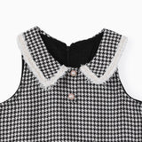 2pcs Toddler Girl Classic Grid/Houndstooth Dress Set - MomYom PK