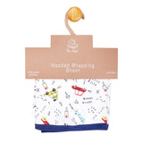 Zoomin' Cars hooded Swadle Sheet