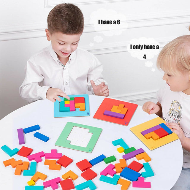 Russian Block Jigsaw Puzzle Game CAB4