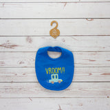 Blue Vroom Bib