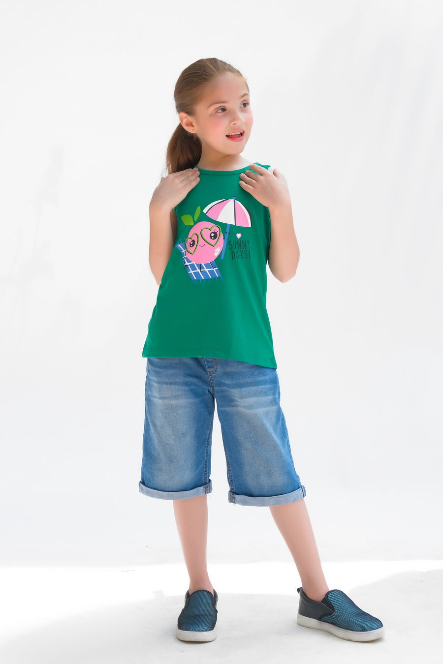 Sunny Daysi - Sando For Girls - Green