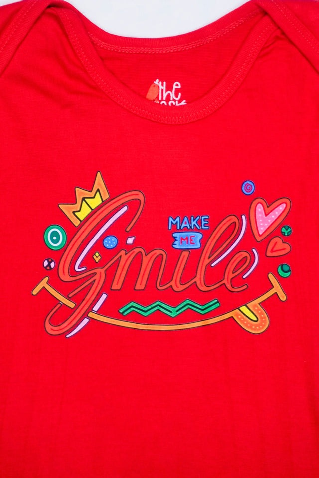 Just Smile Short Sleeve BodySuit