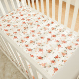 100% Cotton Muslin Baby Floral Pattern Crib Sheet - MomYom PK