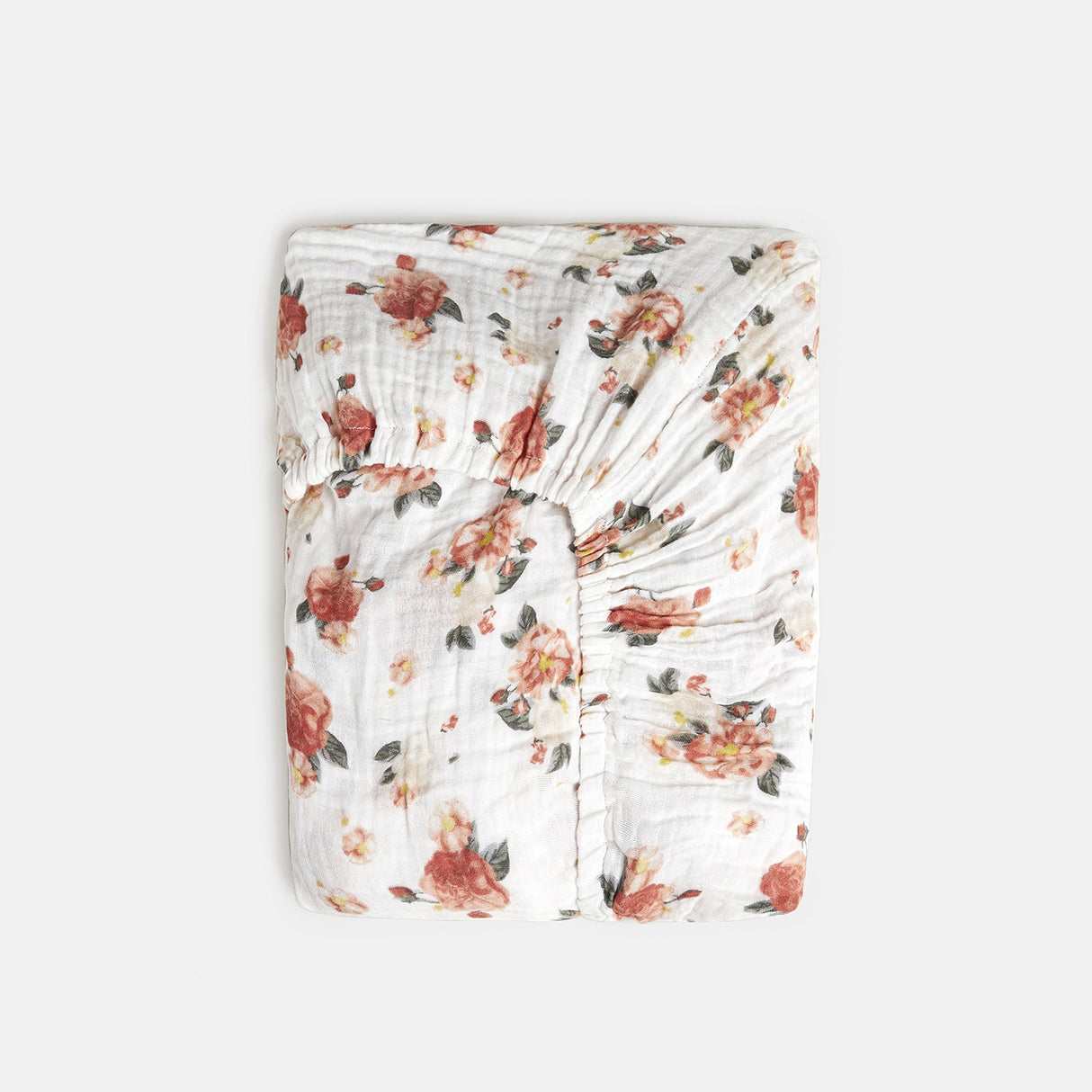 100% Cotton Muslin Baby Floral Pattern Crib Sheet - MomYom PK