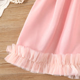 Toddler Girl Ruffle Trim Smocked Slip Dress